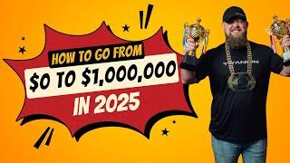 How To Go From $0 to $1,000,000 in 2025 Wholesaling Real Estate