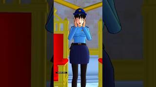 YUTA MIO POLICE ANGRY‍️#shorts #viral #trending  #dramasakuraschoolsimulator