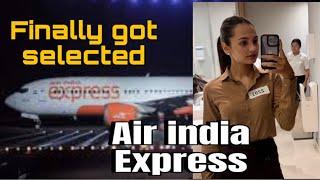 Air india express cabin crew interview || interview process ||finally selected