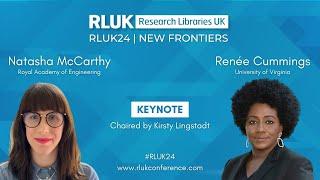 RLUK24 Keynote | Natasha McCarthy and Renée Cummings