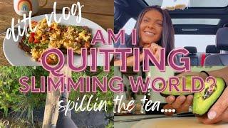 QUITTING Slimming World? life updates-personal reflections-DITL VLOG