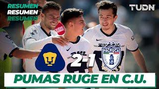 Resumen y Goles | Pumas 2 - 1 Pachuca | Liga Mx - CL 2020 J1 | TUDN