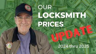 Our Locksmith Prices 2024 Thru 2025 Update | @fasteddyskeysexpress