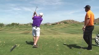 Malaska Golf - Golf Lesson: Swing at the Ball Like You Swing at a Tee
