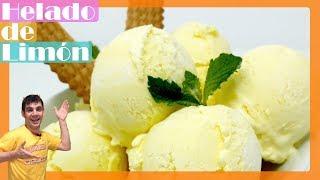 HELADO de LIMÓN Casero [ solo 3 INGREDIENTES ]   | SIN MAQUINA . Receta # 497