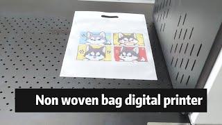 Robotjet non woven bag single pass digital printer?#digitalmarketing #singlepassprinter