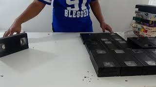 DIY / How to reuse VHS and make it to a piece of furniture