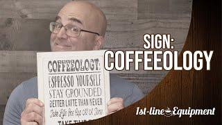 Sign: Coffeeology