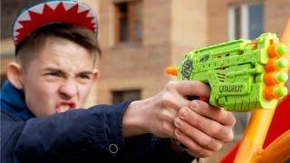 Powerful, beautiful Nerf Zombie Strike Kvadrat// Nerf QUADROT