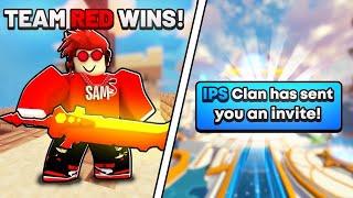 I Tried Out SAM Clan Owner In Roblox Bedwars..