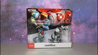 Unboxing the Metroid Dread amiibo 2-pack!