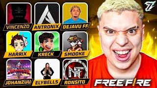 DIA 1  TORNEO DE YOUTUBERS  * 7MO ANIVERSARIO *  VINCENZO - DEJAVU - SMOOKE - ANTRO - KRECK