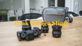 Peak Design | Everyday Sling Bag 3L | Weatherproof photo bag for on the go | Camera shoulder bag