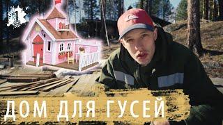 СТРОЙКА В ПАРКЕ. ОБЗОР УЩЕРБА ЗА ЗИМУ, КТО ВЫЖИЛ? ГДЕ НЕСУТСЯ ГУСИ?