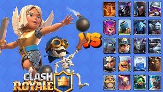 BATTLE HEALER + BOMBER vs ALL CARDS | Clash Royale - Royal OVS