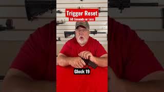 Pistol Trigger Reset - Explained why it something you should Try