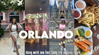 TRAVEL VLOG: a week in ORLANDO FL | disney world, hotel tour, airport + more