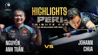HIGHLIGHTS | CHUNG KẾT | NGUYỄN ANH TUẤN vs JOHANN CHUA | GIẢI BILLIARDS PERI TRIBUTE CUP 2025