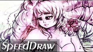 Rose Quartz SPEEDDRAW (Steven Universe) TRADITIONAL PENCIL!