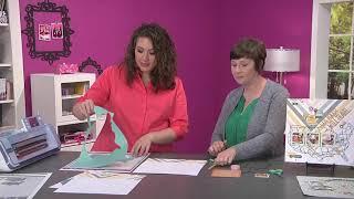 Learn about stenciled pages on Scrapbook Soup with Ashley Horton.  (508-4)