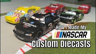 How I Made My NASCAR Custom Diecasts