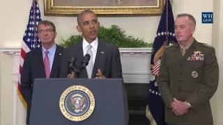 President Obama Delivers a Statement on Afghanistan