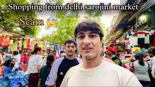 Exploring delhi sarojini market with friends , scam se bach gaye 