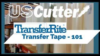 Transfer Tape 101 - Everything Transfer Rite explained along with demonstrations.