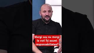 Dacă nu mergi la vot, îți asumi responsabilitatea! Ce părere ai? #hopemoldova #alegeri #unvot