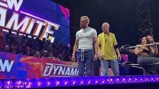 Tony Khan Walking Out After The Elite Attack on AEW Dynamite