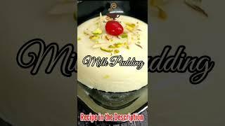 MILK PUDDING   |  Easy Pudding Recipe | The Coffee Mug #shorts