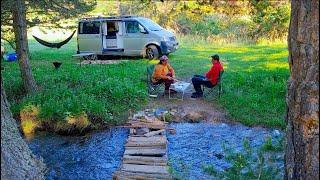 Van Camping by the River: Serene Nature and Relaxation | Ultimate Outdoor Retreat