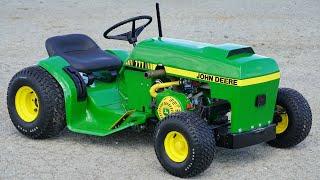 Homemade DOUBLE GX200cc Engine on JOHN DEERE Mower !? PART 2