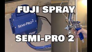 setup with the Fuji Spray Semi PRO 2 Gravity HVLP Spray System