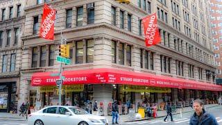 A Look At The Strand Bookstore, Broadway, New York City