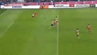 2-0 Bayern München - Eintracht AMAZING GOAL ROBBEN 30/11/13 HD Бавария-Айнтрахт Роббен