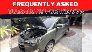 Watch This Before Buying a Toyota Innova | FAQs