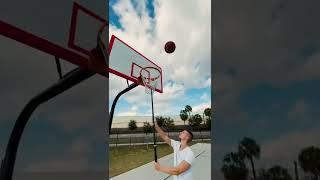 I strapped my camera to a basketball for this shot.. 