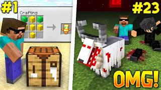 TESTING SECRET MYTHBUSTERS in Minecraft...