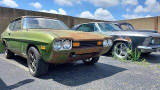 Team Blitz Provides Bigger Studs! Green 1974 Ford Capri gets some attention!