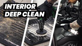 Interior Deep Clean Porsche Cayenne Turbo S - Auto Detailing