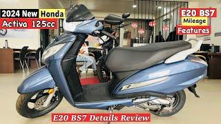 2024New Honda Activa 125 cc Disc Brake Full Review | Price -Mileage Features ?  | Honda Activa 125