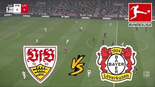 STUTTGART vs BAYER LEVERKUSEN | BUNDESLIGA 2024/2025 | FOOTBALL LIFE 2025