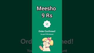 Meesho 9 Rs Live NEW Order Trick  Meesho 9 ₹ Sale #meesho9rssale #meesho #viral