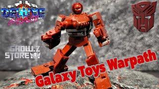 Now that's a small Tank? Galaxy Toys/MPH Studios Mini-02 Armored Wizard Video Review. (AKA Warpath)