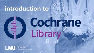 Introduction to Cochrane Library