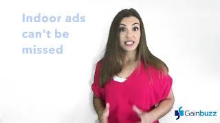 Indoor Advertising Made Easy by Gainbuzz.com