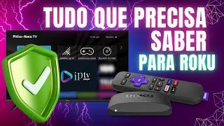 IPTV Player IO: Novo app IPTV TV Roku e Roku Express