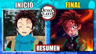 Se VOLVIÓ CAZADOR para SALVAR a su HERMANA | Kimetsu no Yaiba RESUMEN Temporada 1,2,3,4 y 5