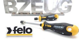 Felo Ergonic Quicklock Bit Holder.  A locking bit holder with the Felo Ergonic handle.